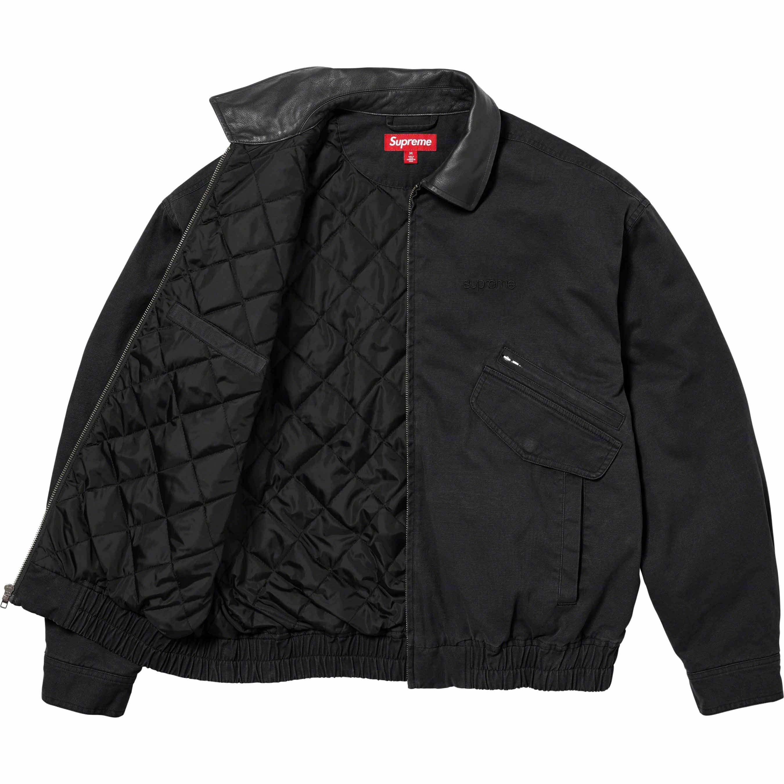 Leather Collar Utility Jacket view 15